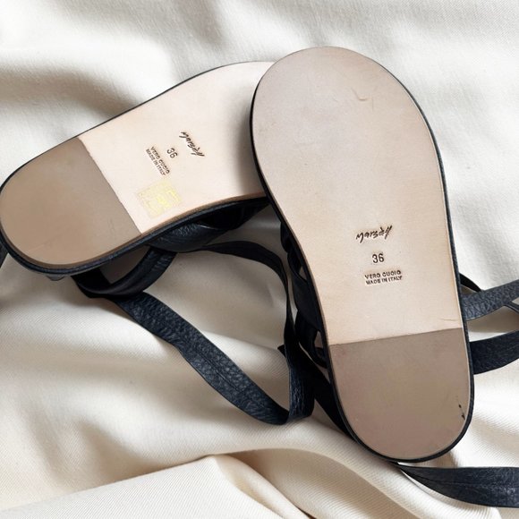 Marsell Gladiator Sandals in Black, size 36 - Picture 8 of 9